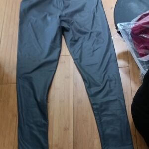 Women's Gray Straight Leg Pants